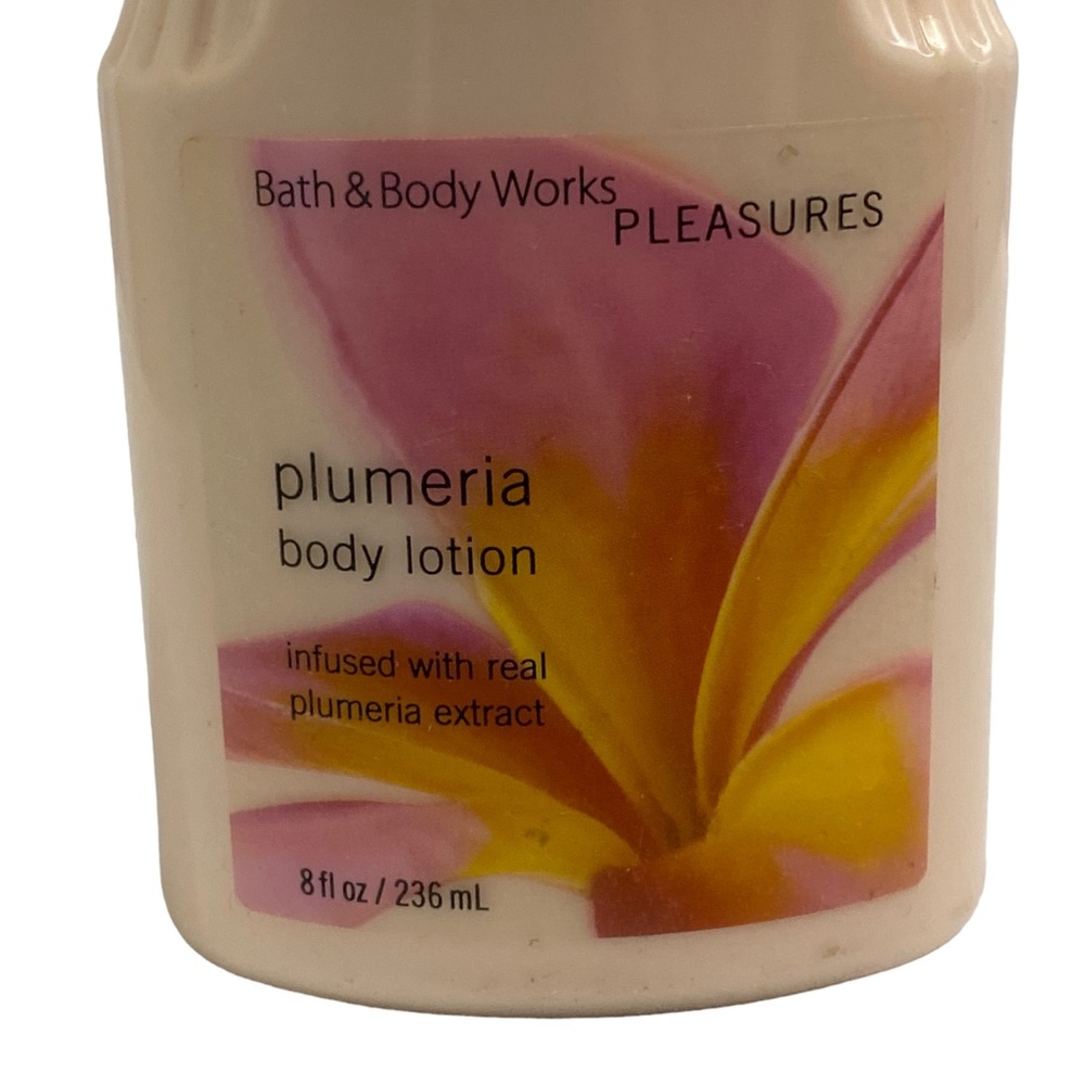 Bath & Body Works,PLEASURES plumeria body lotion 8fl oz - Picture 2 of 2